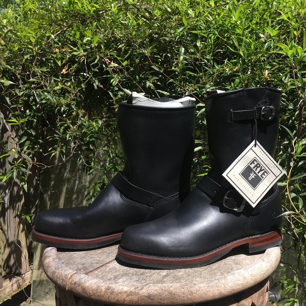 Frye John Addison Engineer Men's Boots Size 10.5 M